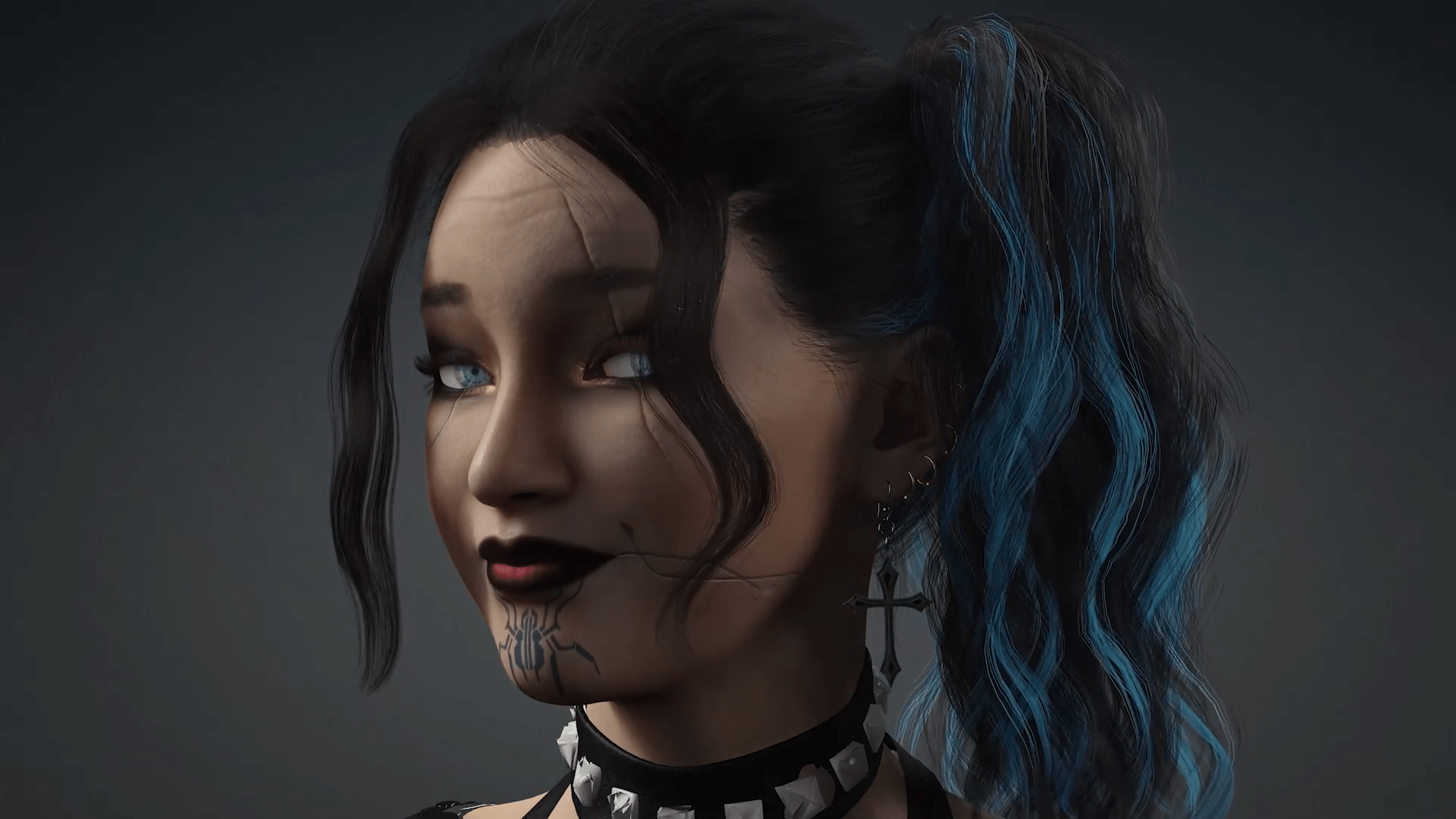 Mina Facial Animation / Rig Test