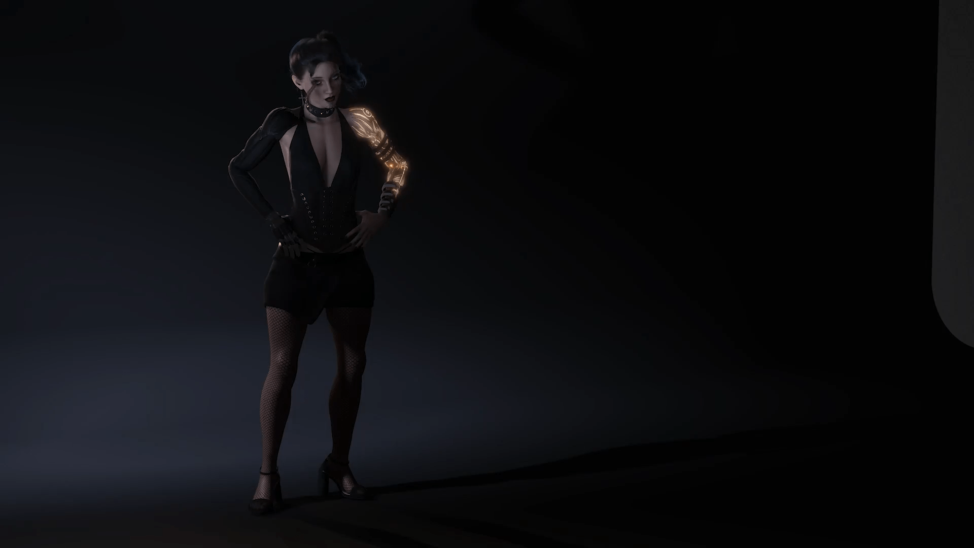 Mina "Silk" Park - Full Body Animation